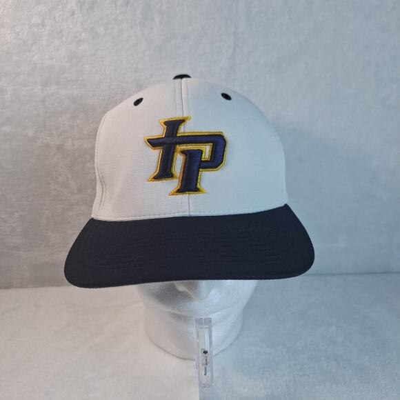 Marucci TP Logo Ball Cap Hat Fitted L/XL Baseball White Navy Blue - Picture 1 of 10